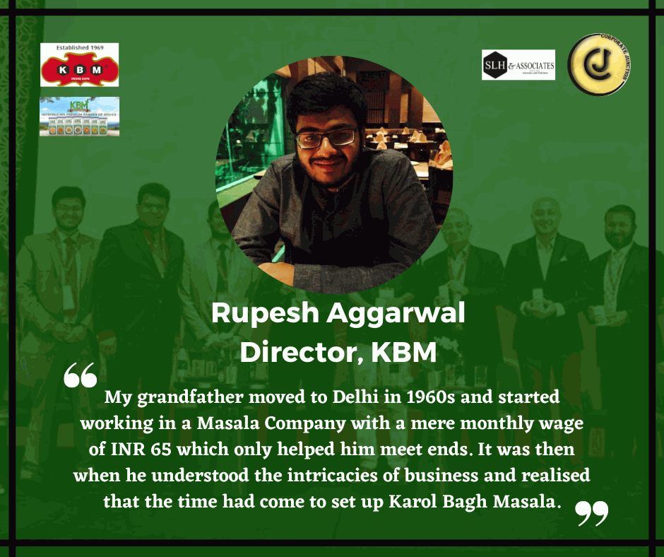 Rupesh Aggarwal, Director of KBM Story