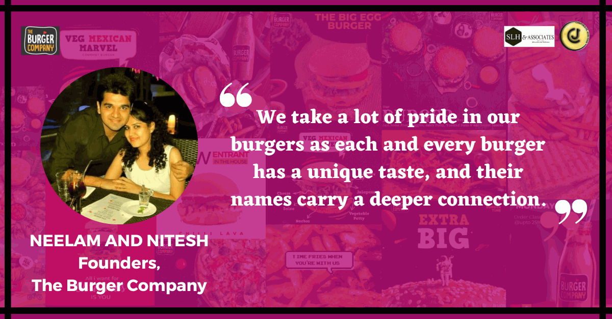 Neelam and Nitesh, Founders, The Burger Company Story