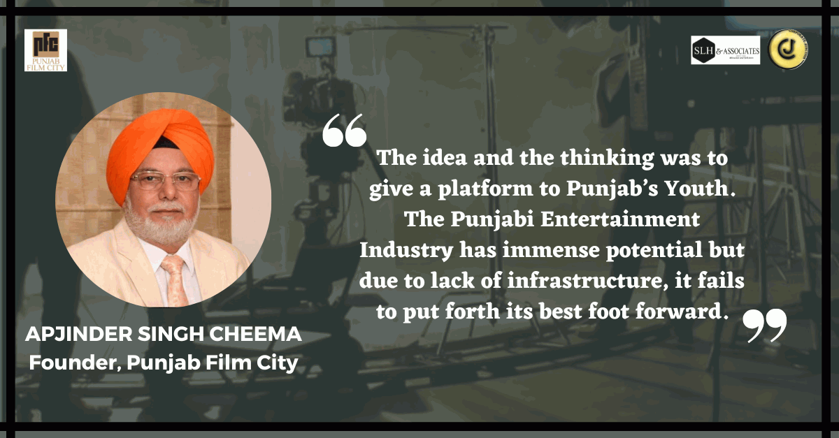 Mr. Apjinder Singh Cheema, Founder of Punjab Film City Story