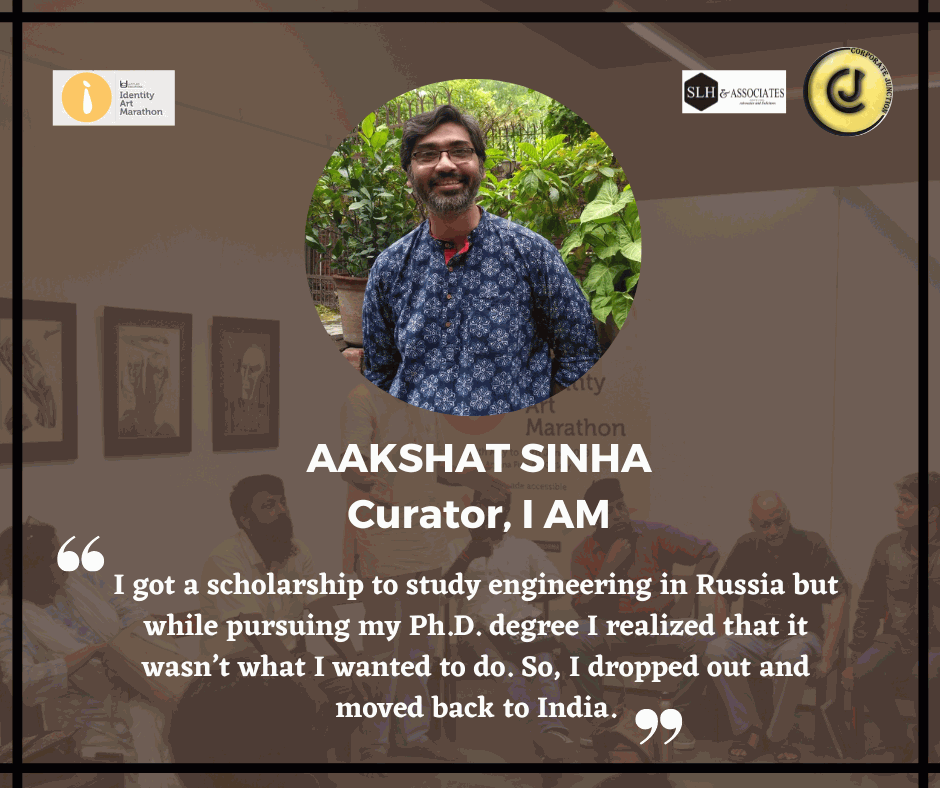 Mr. Aakshat Sinha, Curator, I AM Story